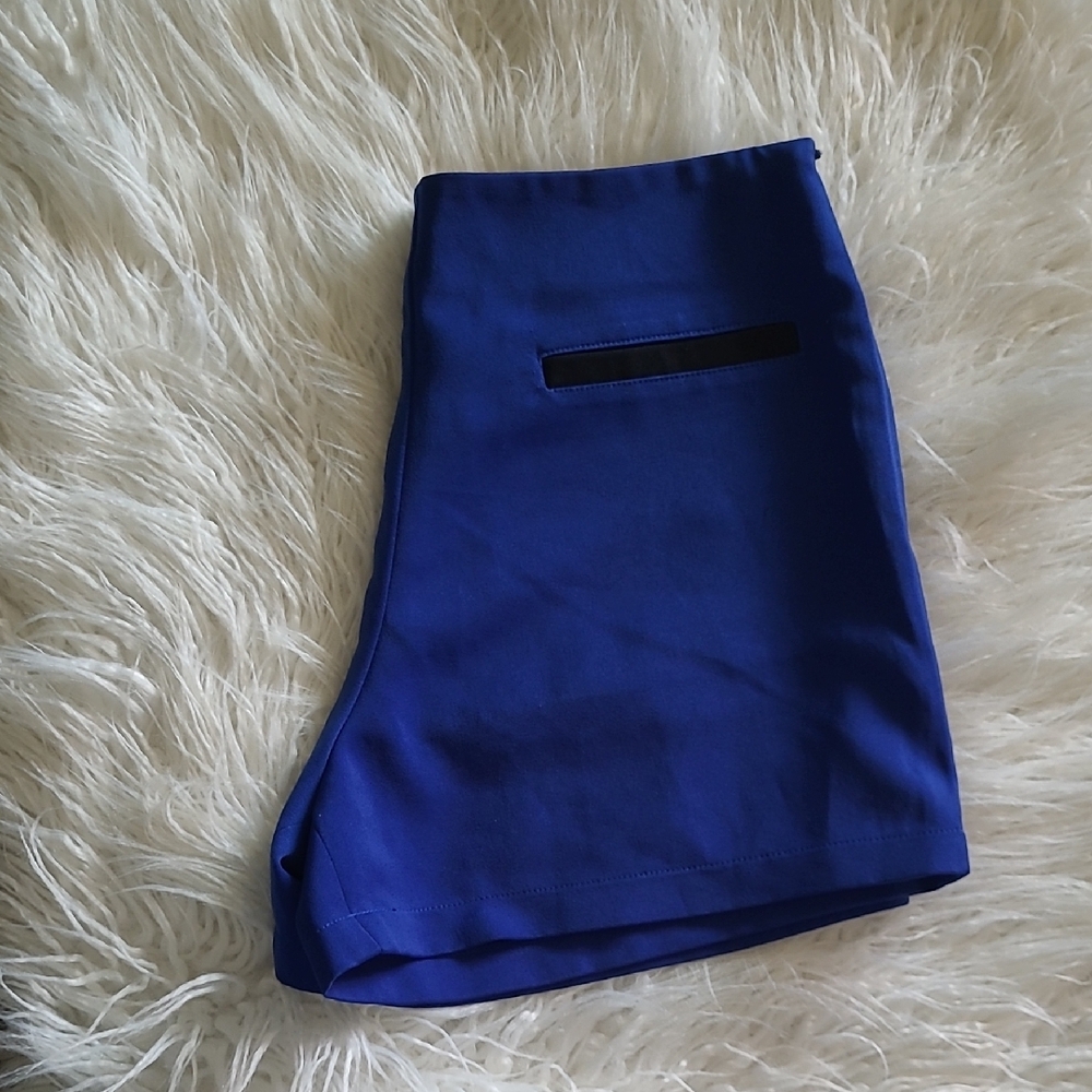 Women's Blue Shorts - Picture 5 of 5